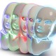 Máscara facial fotón Terapia Luz 7 Colores